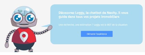 Chatbot Nexity pour suivre le projet immobilier