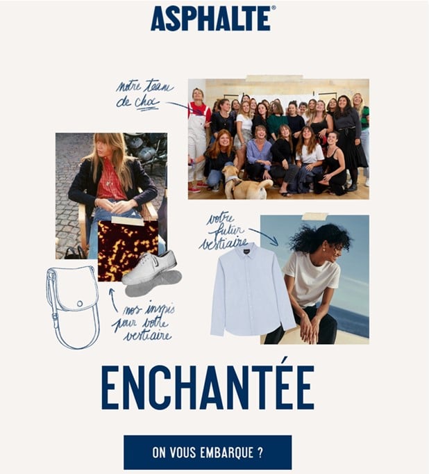 Asphalte, la marque de vêtements responsable