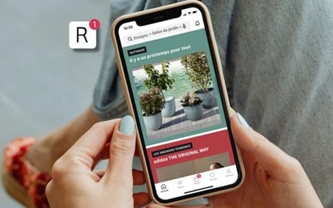 La Redoute promeut le recours à l'appli