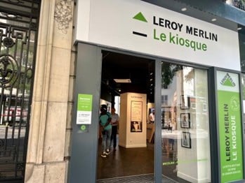 Le kiosque, le concept store de bricolage de Leroy Merlin