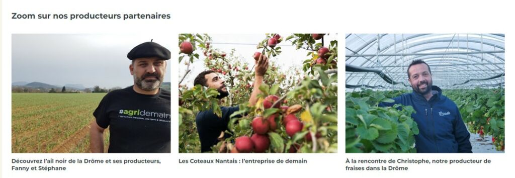 Les producteurs partenaires de Potager City