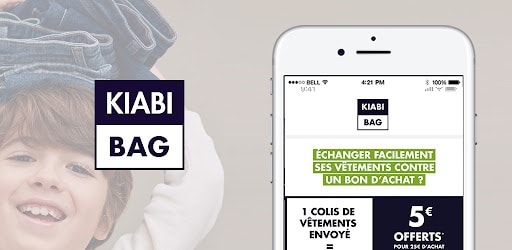 Le Kiabi bag pour échanger des vêtements contre des bons d'achat