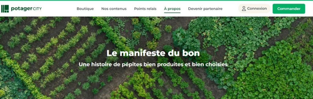 Potager City le marché des producteurs en ligne