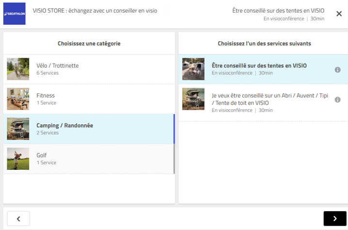 Le Visio Store de Decathlon une experience client immersive