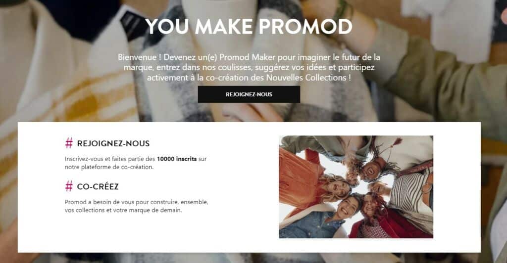 You Make Promod, les comités client pour développer et tester les produits